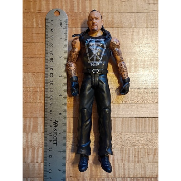 WWE The Undertaker From Wrekkin Slamcycle Wrestling Action Figure Mattel 2011 - Picture 5 of 5